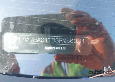 2003 Jaguar S-Type 3.0L V6 z USA, uszkodzony, nr VIN SAJEA01T33FM56931